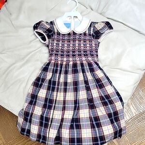 Smocked toddler dress